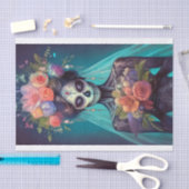 Tranen van de vergeten, gloeiende gotische bruid tissuepapier (Craft)