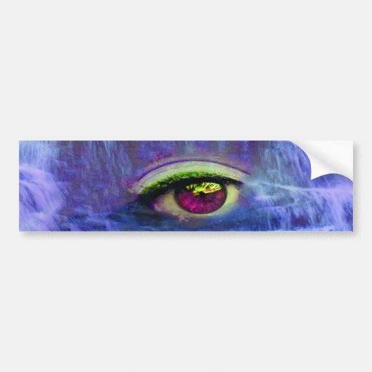 Tranen van de Waterval Bumpersticker (Voorkant)