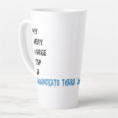 Tranen van Democraten Latte Mok (Linkerhoek)