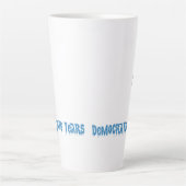 Tranen van Democraten Latte Mok (Voorkant)
