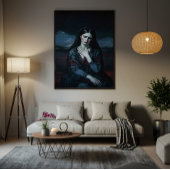 Tranen van het Storm Canvas Afdruk