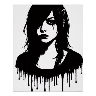 Tranen van Inkt Perfect Poster