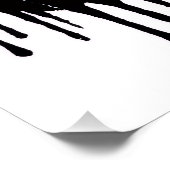 Tranen van Inkt Perfect Poster (Hoek)