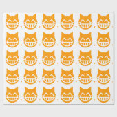 Tranen van Joy Emoji Cat Cadeaupapier (Vlak)