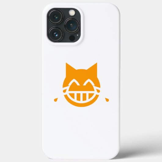 Tranen van Joy Emoji Cat Case-Mate iPhone Case (Achterkant)