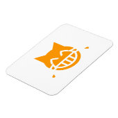 Tranen van Joy Emoji Cat Magneet (Linkerzijde)