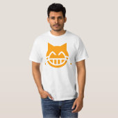 Tranen van Joy Emoji Cat T-shirt (Voorkant volledig)