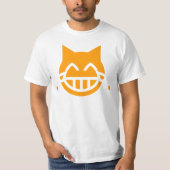 Tranen van Joy Emoji Cat T-shirt (Voorkant)