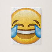 tranen van Joy emoji grappig Legpuzzel (Verticaal)
