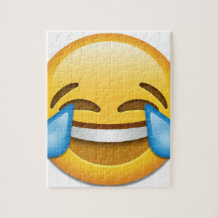 tranen van Joy emoji grappig Legpuzzel