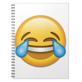 tranen van Joy emoji grappig Notitieboek (Voorkant)