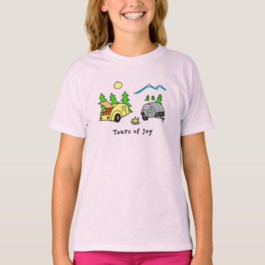 Tranen van Joy T-shirt (Voorkant)
