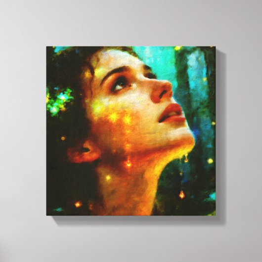 Tranen van Licht Canvas Afdruk (Voorkant)