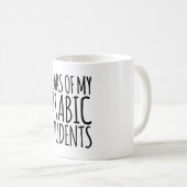 tranen van mijn Arabische student Koffiemok (Voorkant rechts)