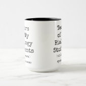 Tranen van mijn biologiestudenten nog steeds warm mok (Midden)