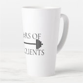 Tranen van mijn cliënten Persoonlijke trainer Barb Latte Mok (Rechterhoek)