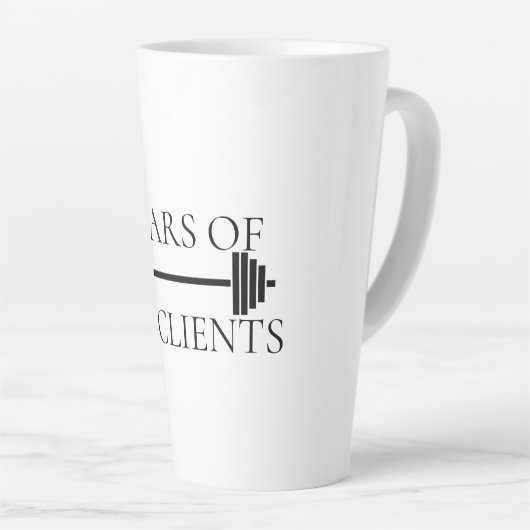 Tranen van mijn cliënten Persoonlijke trainer Barb Latte Mok (Rechterhoek)