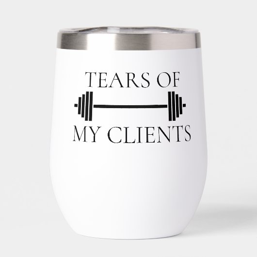 Tranen van mijn cliënten Persoonlijke Trainer Funn (Achterkant)