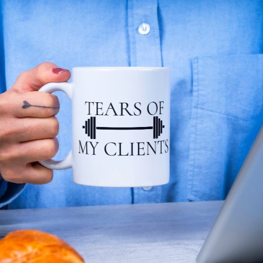 Tranen van mijn cliënten Persoonlijke trainer halt Koffiemok