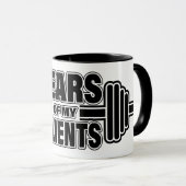 Tranen van mijn cliënten Persoonlijke trainers Gif Mok (Voorkant rechts)