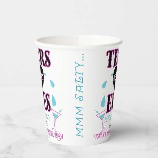 Tranen van mijn Exes-Funny Bridal Bachelorette Par Papieren Bekers (Links)