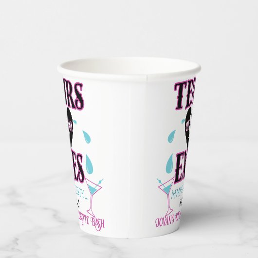 Tranen van mijn Exes-Funny Bridal Bachelorette Par Papieren Bekers (Rechts)