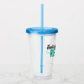 Tranen van mijn lezersbeker met deksel acryl drinkbeker (Rechts)