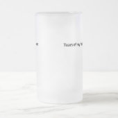 Tranen van mijn lui matglas bierpul (Center)