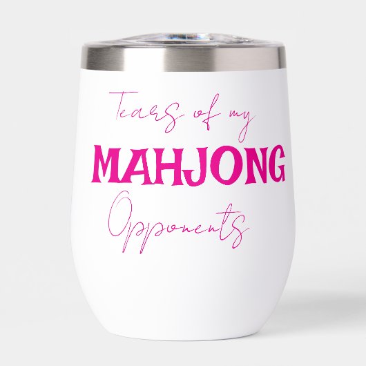 Tranen van mijn Mahjong-tegenstanders Grappig (Voorkant)