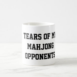 Tranen van mijn Mahjong-tegenstanders Grappig Koffiemok