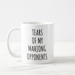 Tranen Van Mijn Mahjong-tegenstanders Mahjong-lief Koffiemok