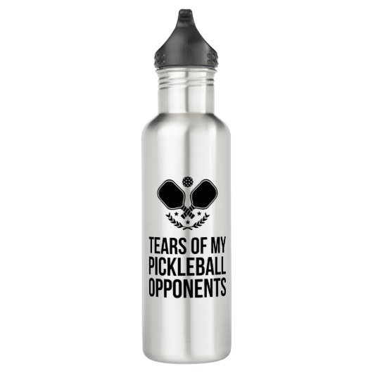 Tranen van Mijn Pickleball Tegenstanders Aangepast Waterfles (Rechts)