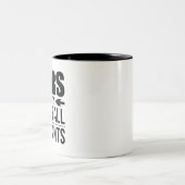 Tranen van mijn Pickleball-tegenstanders, cadeau v Tweekleurige Koffiemok (Center)