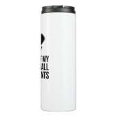 Tranen van Mijn Pickleball Tegenstanders Custom Na Thermosbeker (Achterkant)