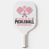 Tranen van mijn pickleball tegenstanders - grappig paddle (Achterkant)