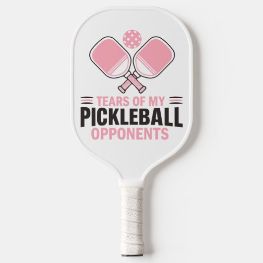 Tranen van mijn pickleball tegenstanders - grappig paddle (Voorkant)
