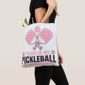 Tranen van mijn pickleball tegenstanders - grappig tote bag (Dichtbij)
