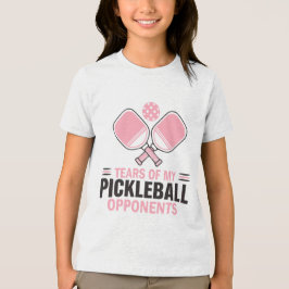 Tranen van mijn pickleball tegenstanders - grappig Tri-Blend shirt