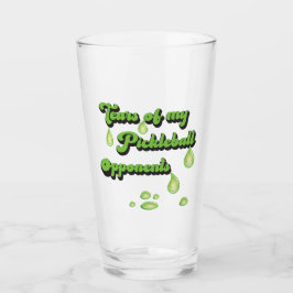 Tranen van mijn Pickleball Tegenstanders Grappige Glas