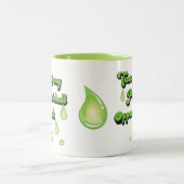 Tranen van mijn Pickleball Tegenstanders Grappige  Tweekleurige Koffiemok (Center)