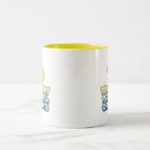 Tranen van mijn Pickleball Tegenstanders Grappige  Tweekleurige Koffiemok (Center)