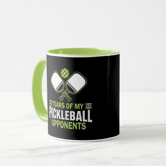Tranen van mijn Pickleball tegenstanders Mok (Voorkant links)