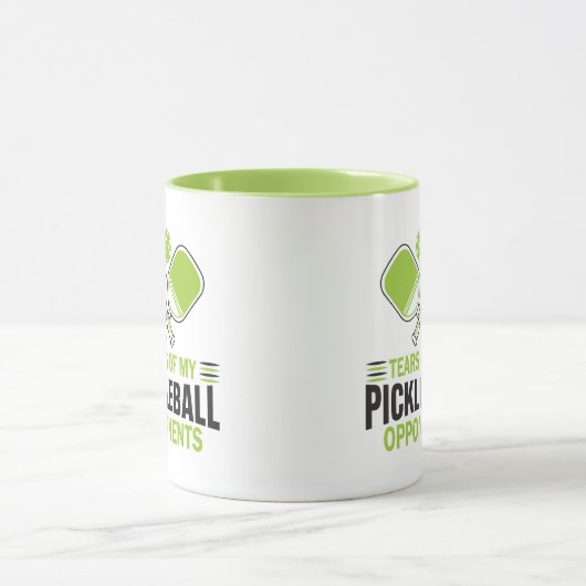 Tranen van mijn Pickleball tegenstanders Mok (Midden)