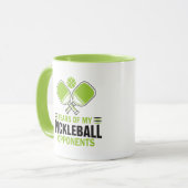 Tranen van mijn Pickleball tegenstanders Mok (Voorkant links)