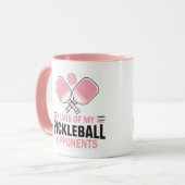 Tranen van mijn Pickleball tegenstanders Mok (Voorkant links)