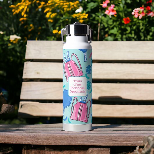 Tranen van mijn Pickleball Tegenstanders Picklebal Waterfles