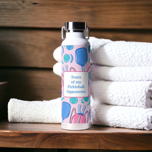 Tranen van mijn Pickleball Tegenstanders Picklebal Waterfles