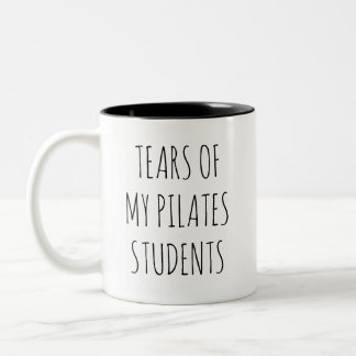 Tranen van mijn Pilates-studenten mok fitness cade