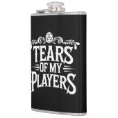 Tranen van mijn spelers heupfles (Links)