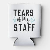 Tranen van mijn staf werelden beste baas ooit cade blikjeskoeler (Voorkant)